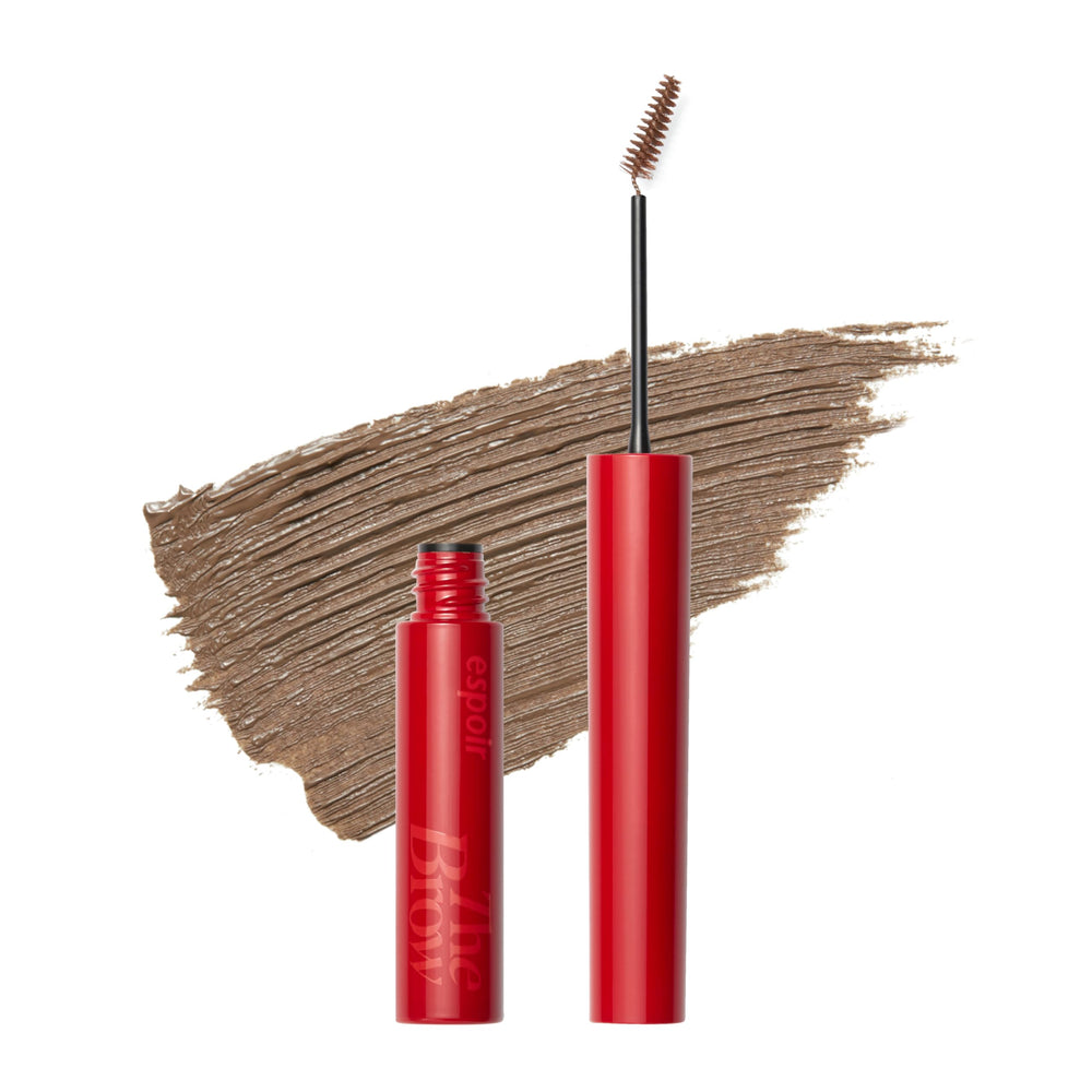 Espoir Brow Color Fixing Cara Taupe 2 brush tip for precise shaping.