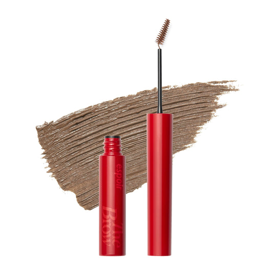 Espoir Brow Color Fixing Cara Taupe 2 brush tip for precise shaping.