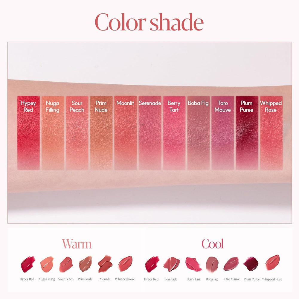 Espoir Couture Lip Tint Rose Crema glides on for lightweight daily wear.
