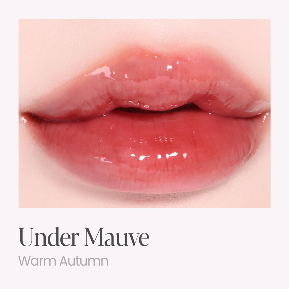 Espoir Couture Lip Tint Glaze glass-like finish with weightless feel on lips