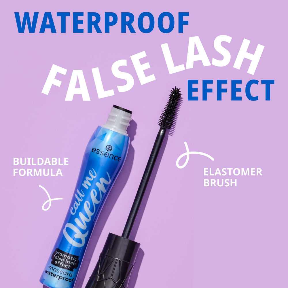 essence Call Me Queen mascara full-volume lashes after one coat to inspire daily wear