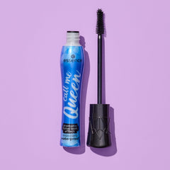essence Call Me Queen mascara made in Italy highlighting premium formula and cruelty-free credentials