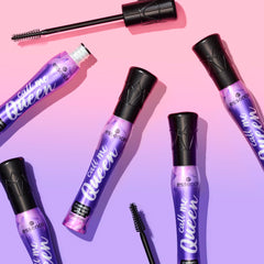 Essence Call Me Queen mascara triple-pack box and tubes.