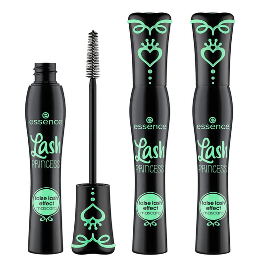 essence Lash Princess 3-pack display shows value and reduced packaging