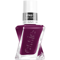 essie Gel Couture Paisley The Way bottle with vibrant purple gel-like shine