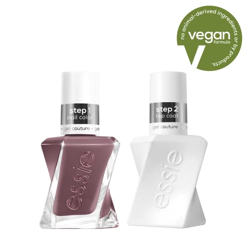 essie gel couture top coat bottle highlighting ultra-glossy gel-like shine