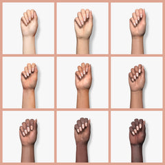 Essie Treat Love Color nails after one week showing stronger, healthy-looking tips.