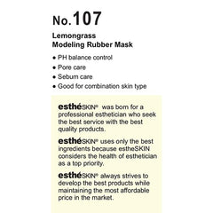 estheSKIN face mask application ensures even coverage for a calm treatment.