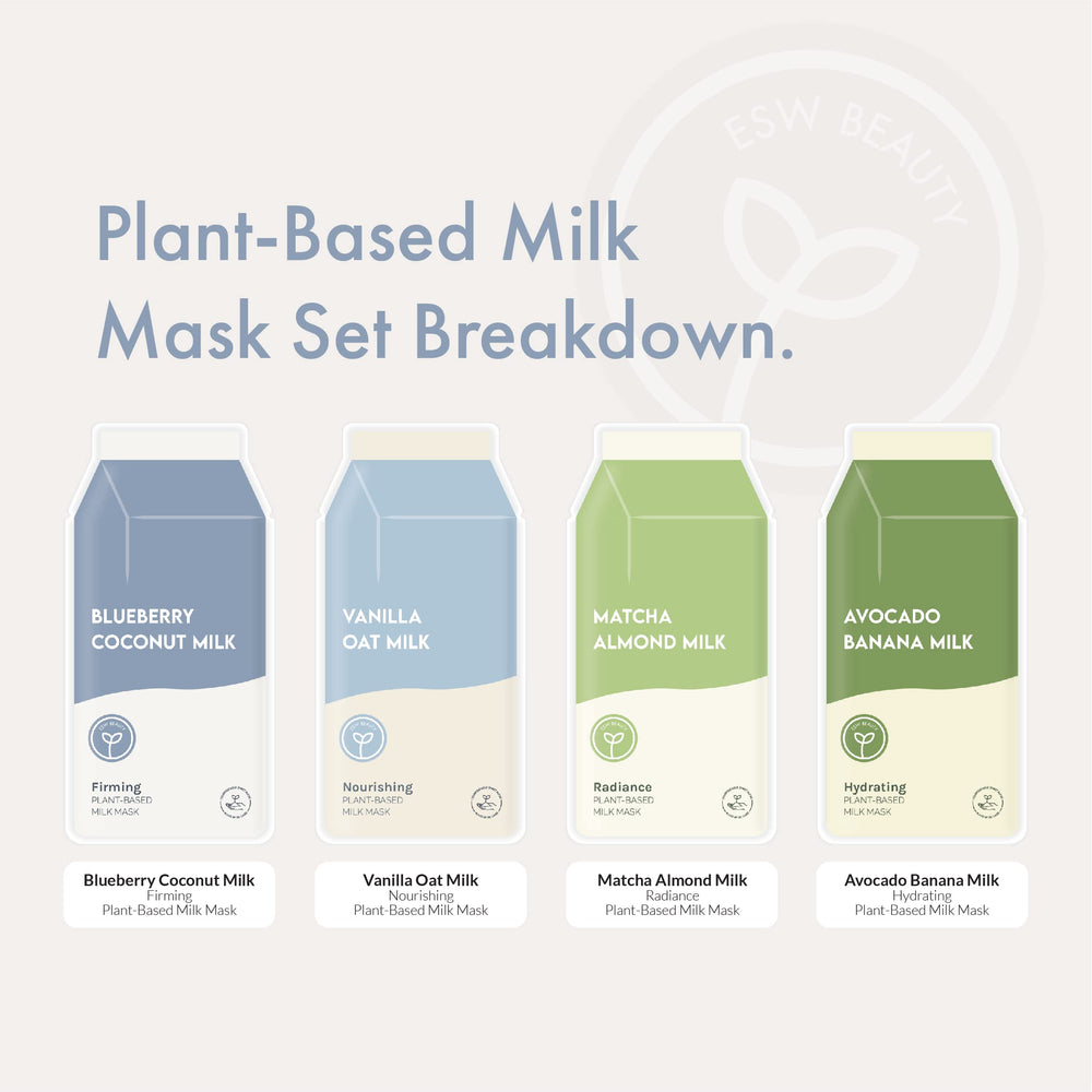 ESW Beauty Milk Face Mask texture-close-up shows creamy, smooth application experience.