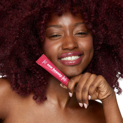 ESW Beauty shea butter-rich hydration image conveys soothing, lasting lip nourishment.