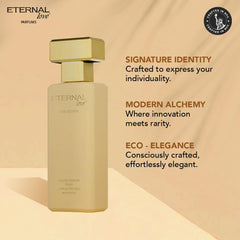 Eternal Love 3.4oz bottle ready for long-lasting wear