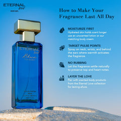 Eternal Love Blue gift packaging, ready-to-gift presentation for special occasions