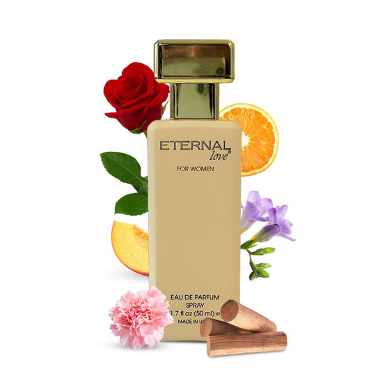Eternal Love bottle front view for daily wear and elegant presence.
