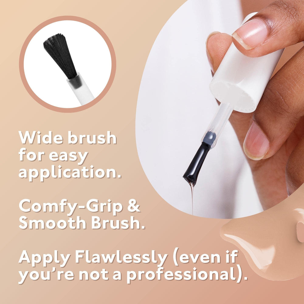 Eternal Nude Nail Polish dries quickly for effortless DIY manicures.