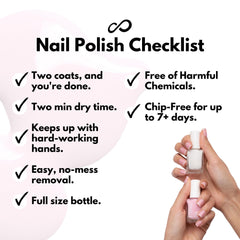 Eternal OH LA LA soft sheer nail polish bottle for layering looks