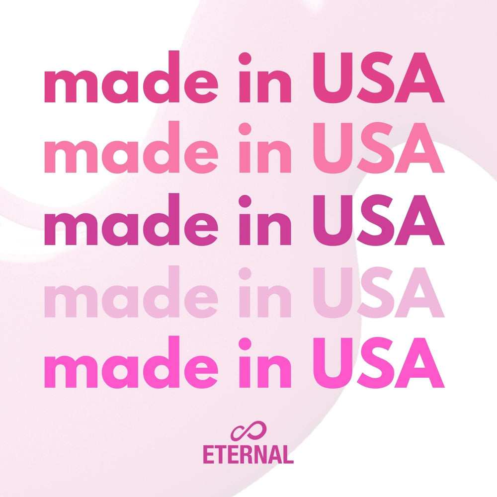 Eternal Pink Clear Pink polish for French tips and shine.