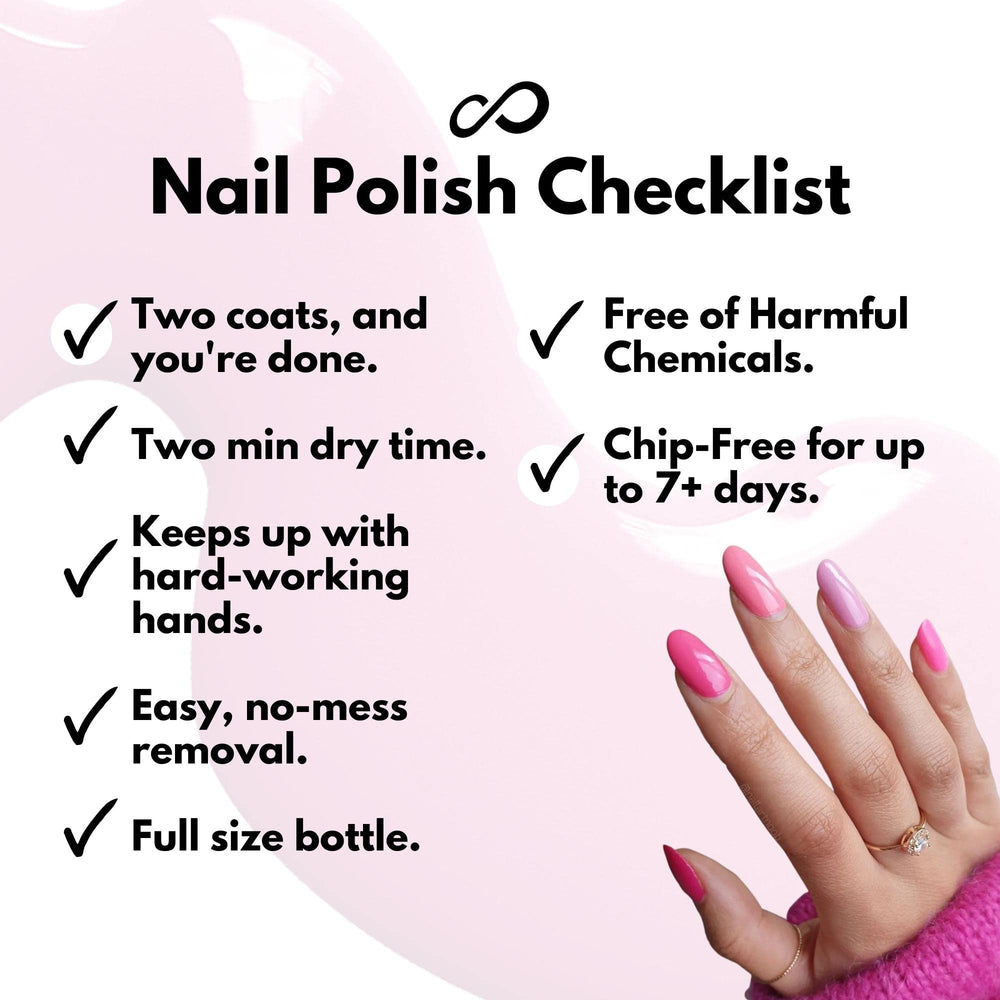 Eternal Dusty Pink polish for sophisticated evening looks.