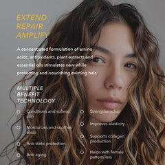 Ethica Beauty Ageless ingredients closeup—biotin and caffeine for vitality.
