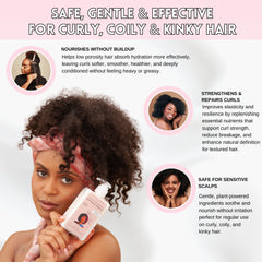 Ethnic Gals mask ingredients shea butter and argan oil nourish moisture balance