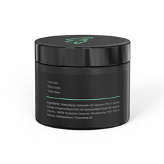 Ethos Styling Wax Pomade hands applying for lasting control and semi-shiny finish