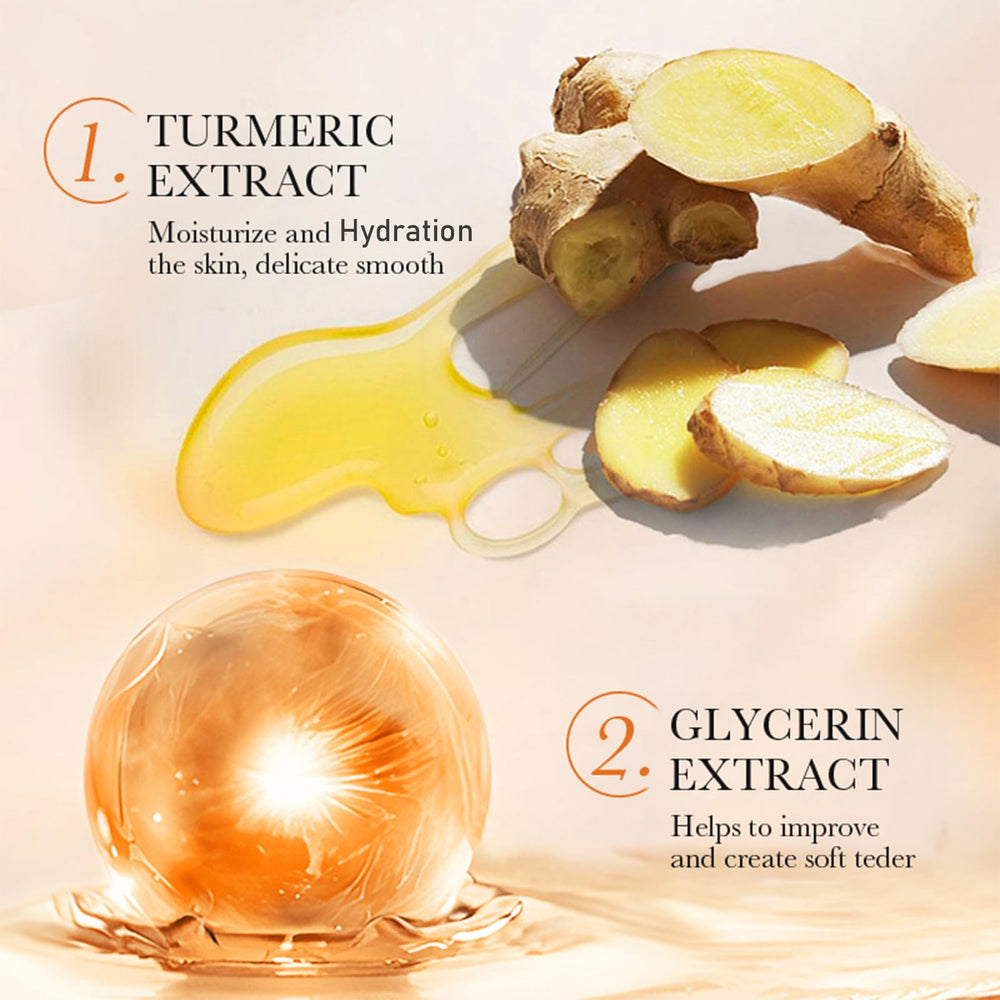Etuanxi turmeric face cream tub conveys deep moisture and smoothing texture.