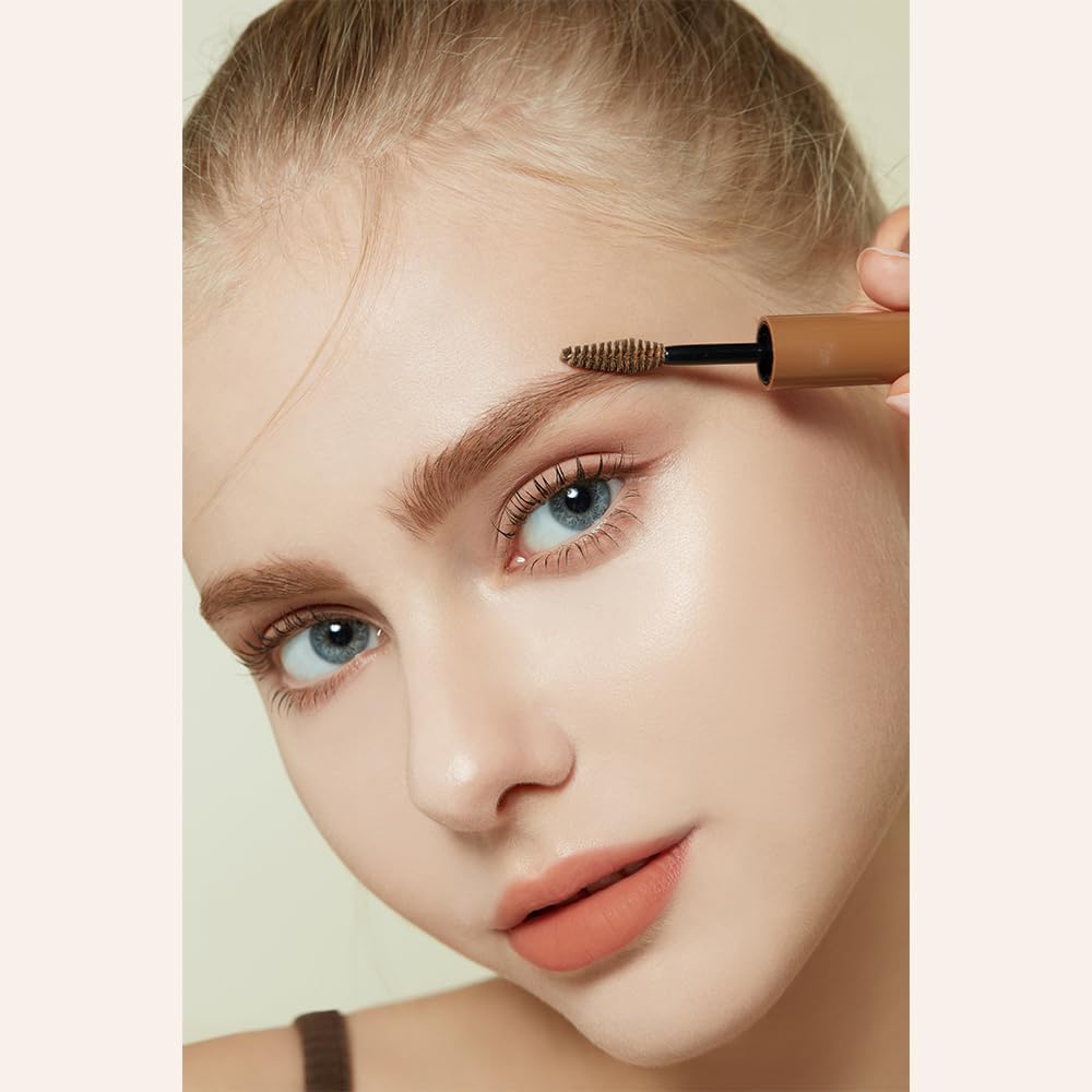 ETUDE Color My Brows Big Size natural brown shade suits daily makeup.