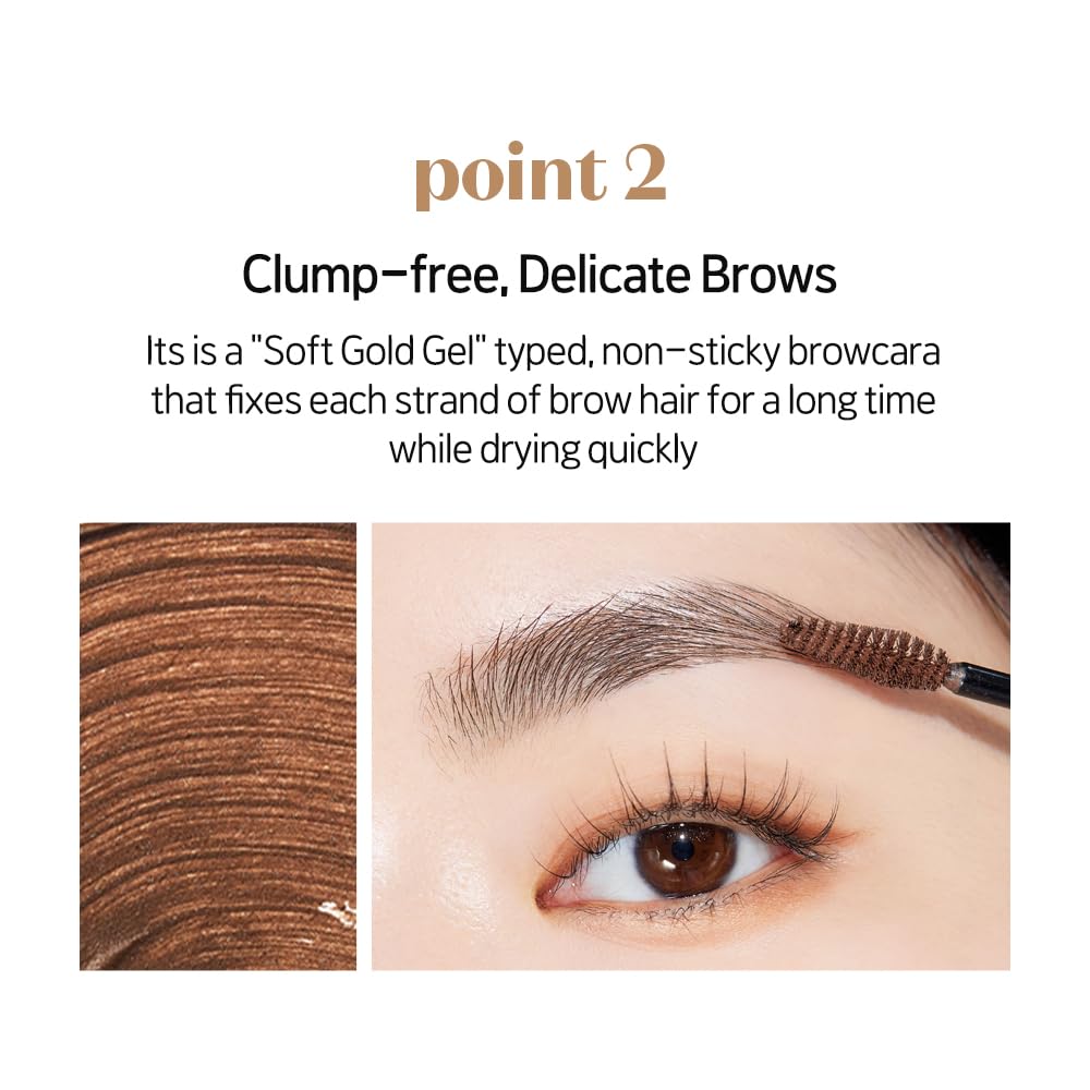 ETUDE Color My Brows long-lasting hold keeps brows neat all day