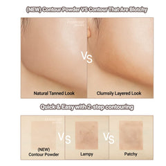 ETUDE Contour Powder Creator vegan kit includes brush for ethical makeup application.
