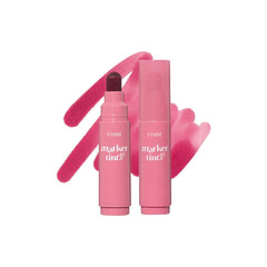 ETUDE Dear Darling Marker Tint 2 Plum bottle shows vibrant long lasting color without transfer