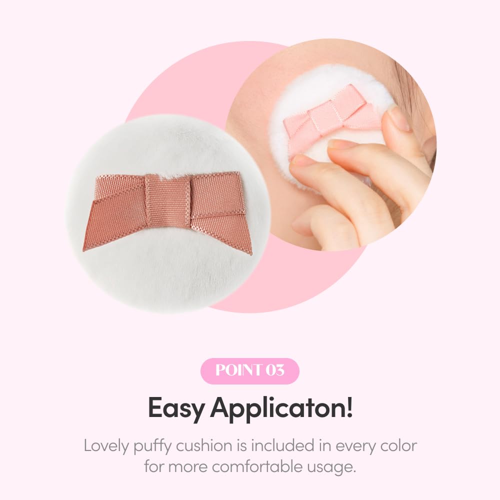 ETUDE Lovely Cookie Blusher brush-tap technique for blending