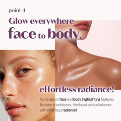 ETUDE Nymph Aura Volumer dewy skin look before makeup