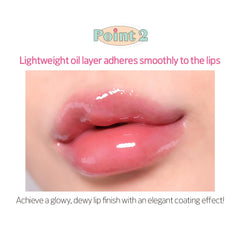 ETUDE Tarō Berry bottle detail highlights vegan tint and smooth application