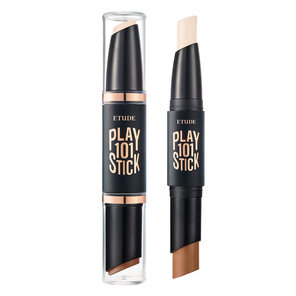 ETUDE Play 101 Stick Contour Duo compact for easy on-the-go shading and highlighting
