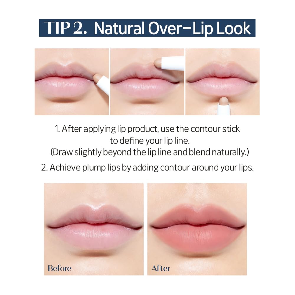 Etude Reborn Maker Contour Stick sculpting cheeks for subtle definition