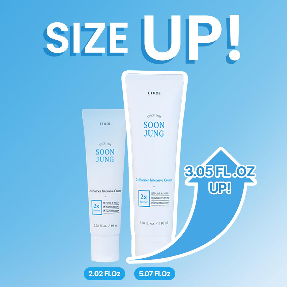 ETUDE SoonJung2x cream close-up highlighting creamy texture and absorption