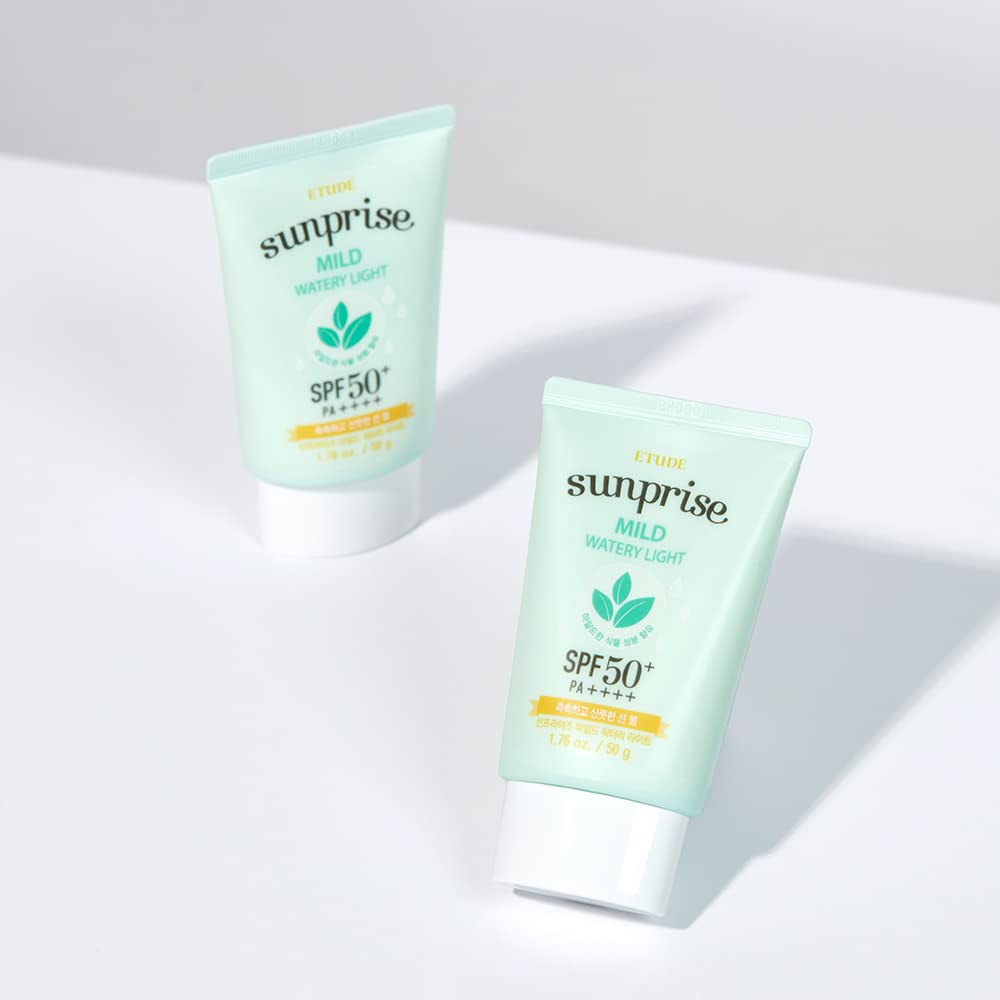 ETUDE Sunprise light finish on skin offers breathable protection.