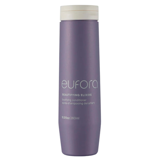 Eufora Bodifying Conditioner bottle front view showing color protection and shine potential