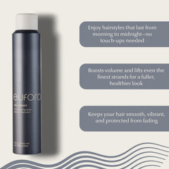 Close-up mist from Eufora Full Effect for added body