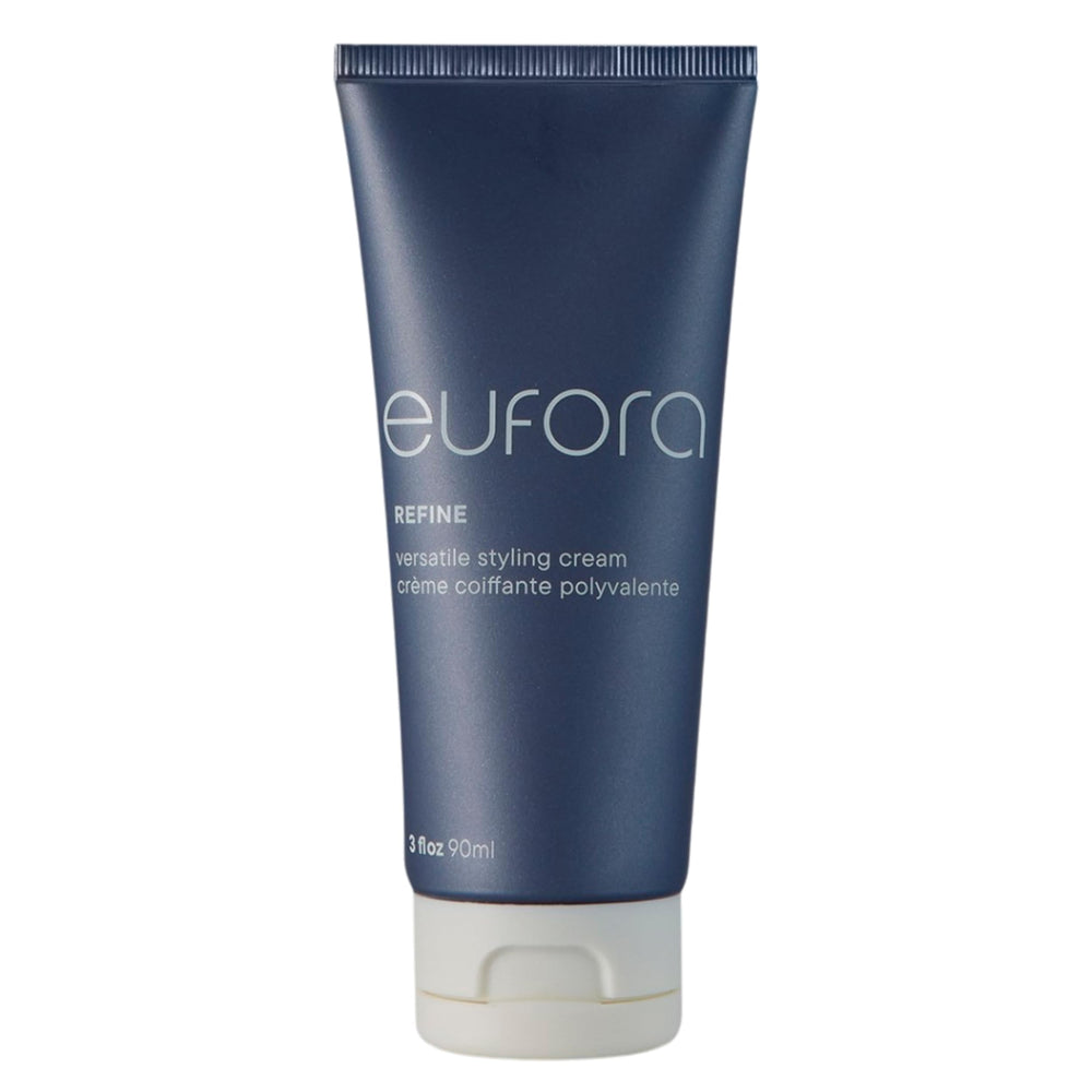 Eufora Refine 3oz product-packaging highlights lightweight hold and effortless definition.