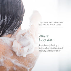 European Spa Source Luxury Body Wash rich lather feels comforting on skin during daily routines.