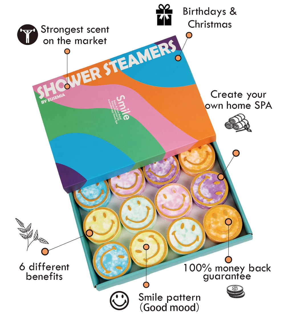 EUSEMIA rosemary herb shower steamer delivers herbal notes