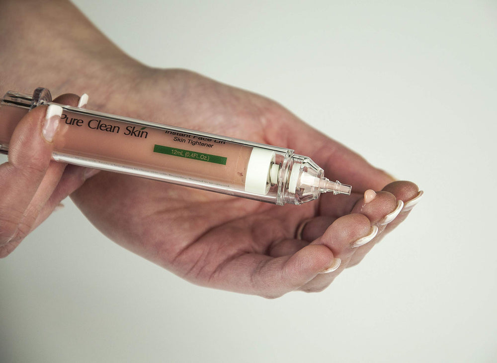 EUZEN Surface tightening sensation after 5 minutes on skin.
