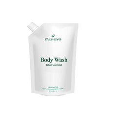 Eva + Avo Hydrating Body Wash bottle front, ideal for daily showers and long-lasting value