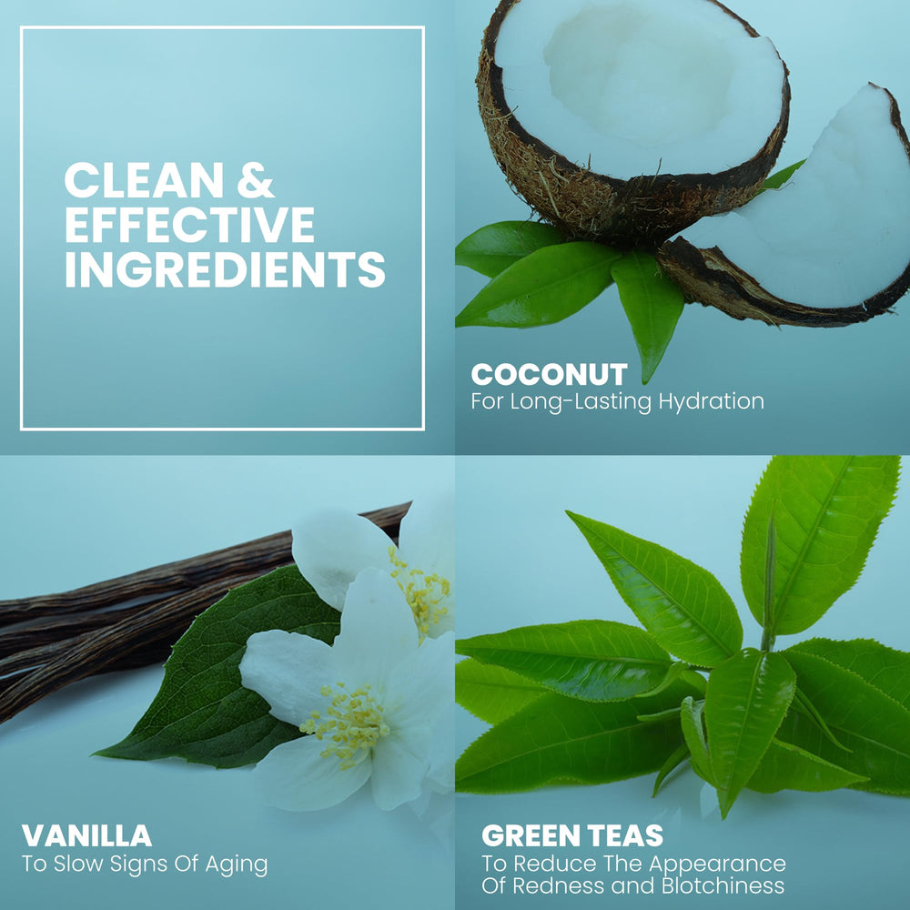 Eva Naturals packaging details with simple, premium design.
