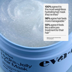 Squalane in Eva NYC Jelly Mask protects the hair barrier for healthy shine.