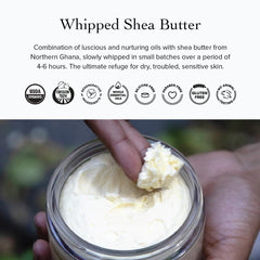 evanhealy Argan Butter texture image showing mousse-like consistency for face and body.