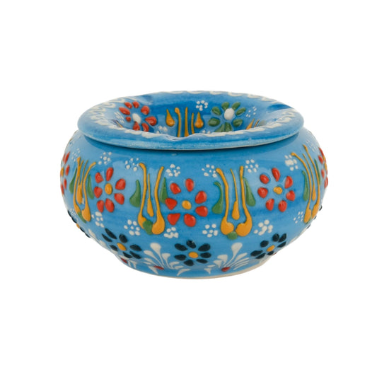 EVANILIFE decorative ceramic jar with windproof lid keeps small items secure and stylish.