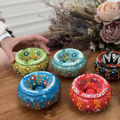 EVANILIFE unique jar with deep belly, ideal for keepsakes and small items.