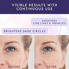 Evdayam hydrating under-eye balm delivers light, non-greasy moisture.