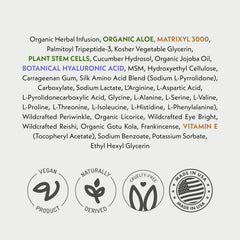Eve Hansen Eye Gel plant stem cells demonstrates rejuvenation concept for delicate eye skin.